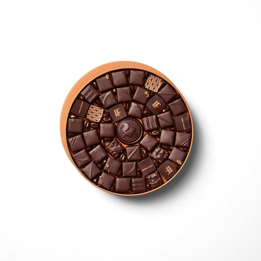 Boîte de 43 chocolats noir