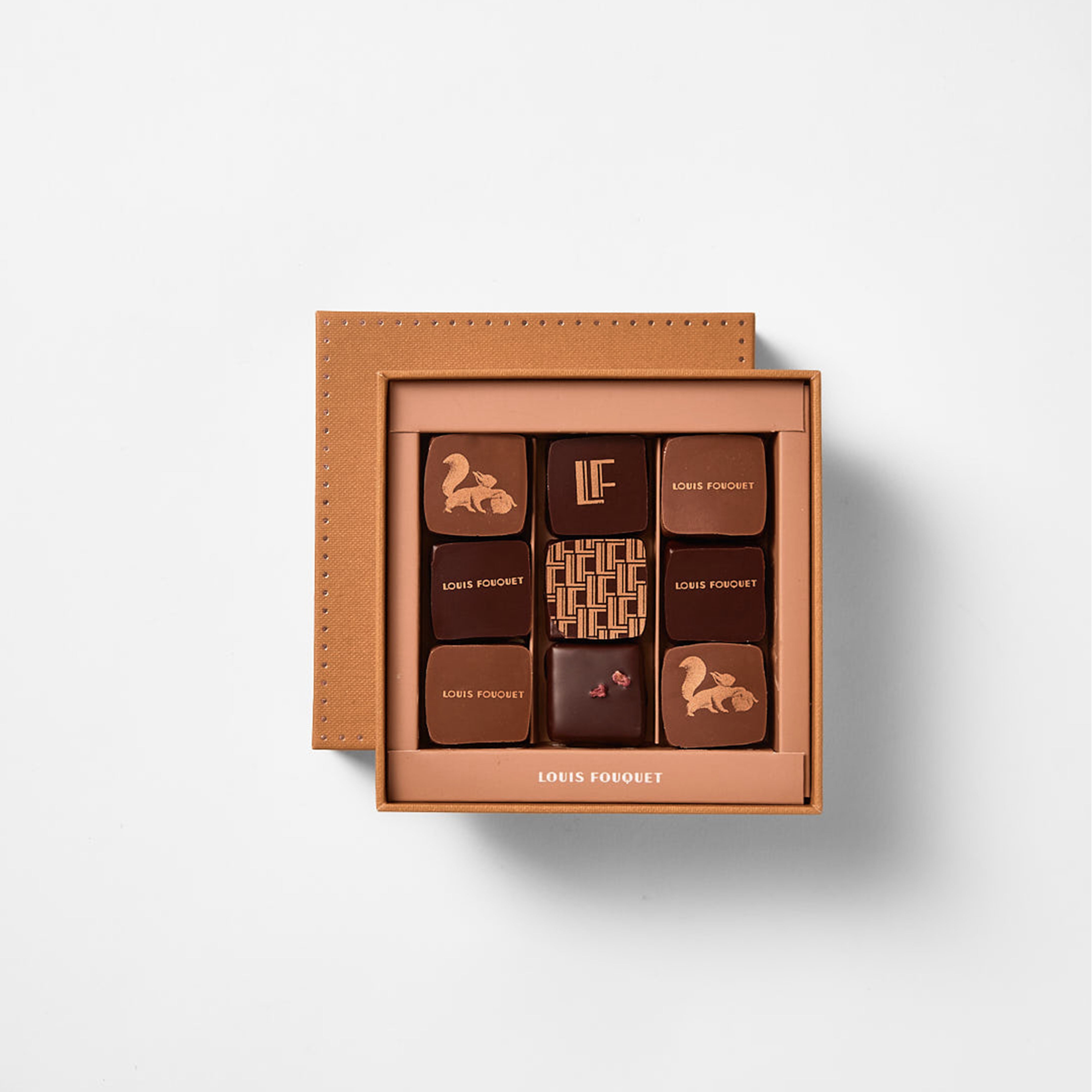 Box of 70 assorted chocolates – LOUIS FOUQUET
