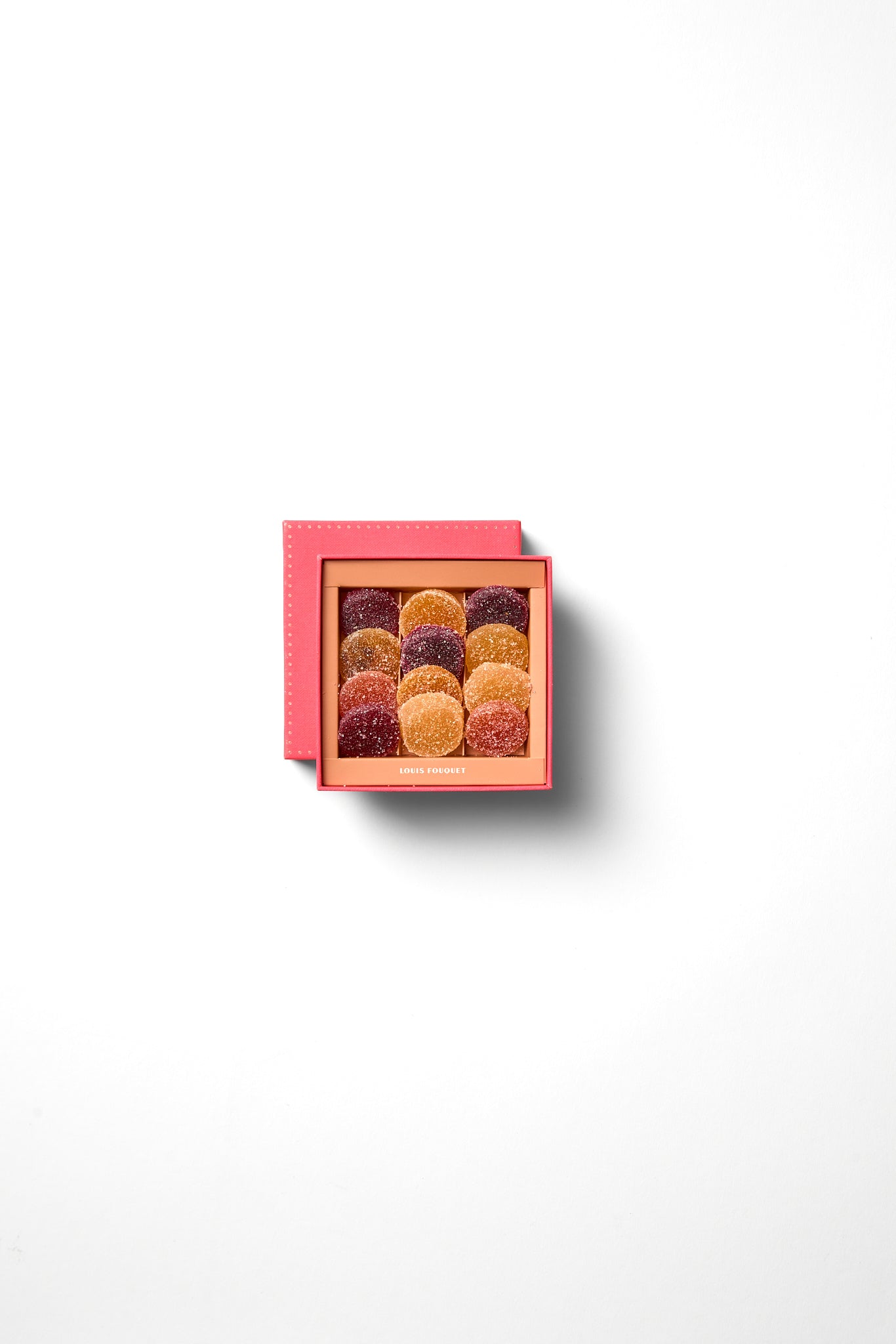 Boxes of fruits jellies