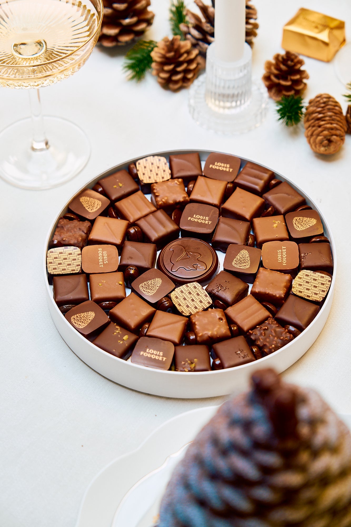 Les boites rondes de Noël