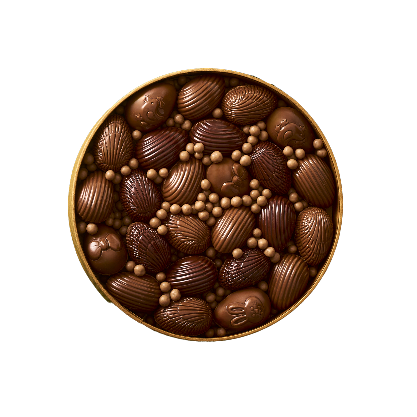 Boite d'oeufs pralinés