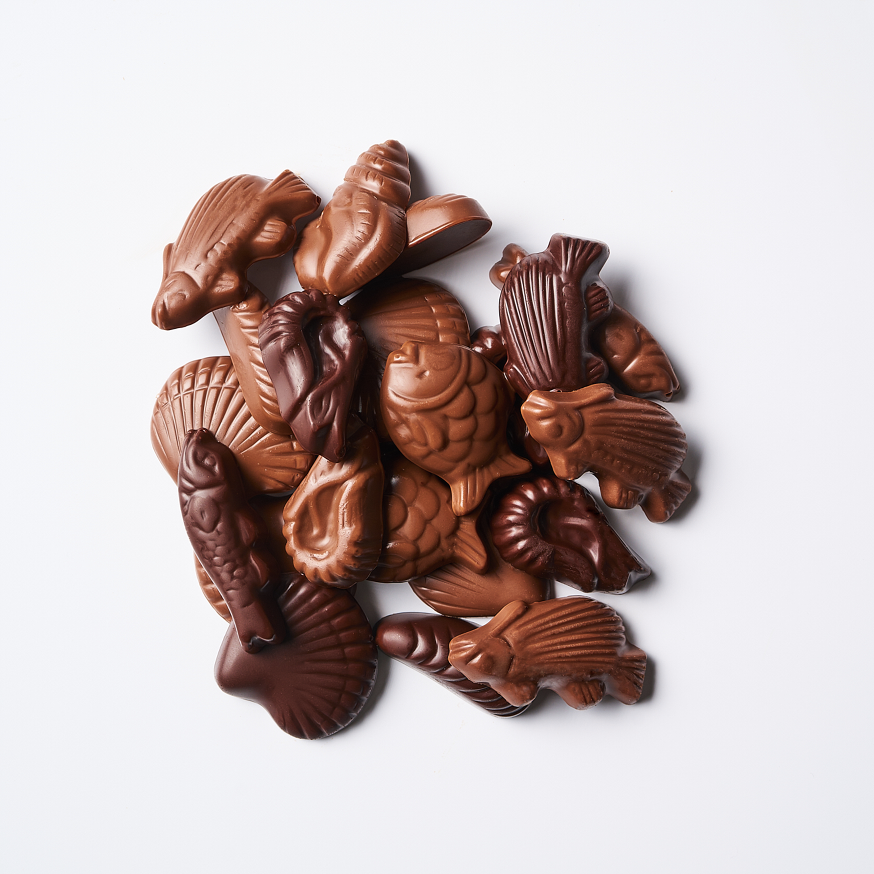 Fritures fourrées au praliné