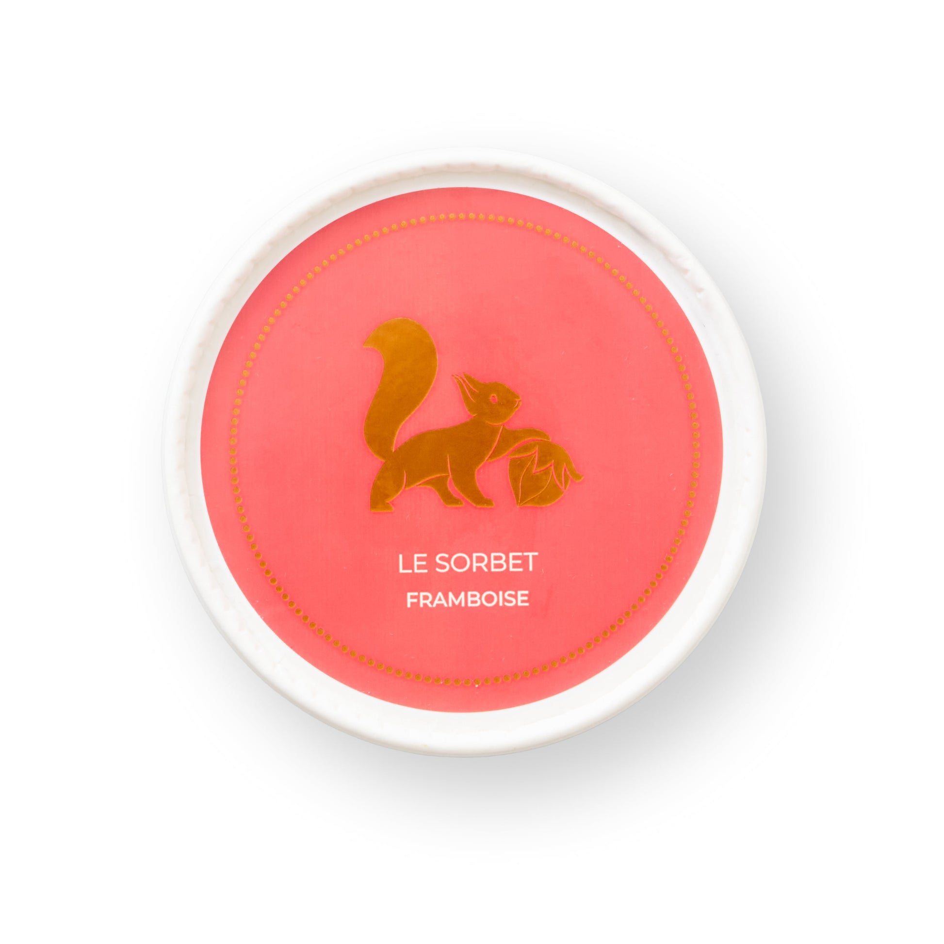 Glace framboise petit pot 2