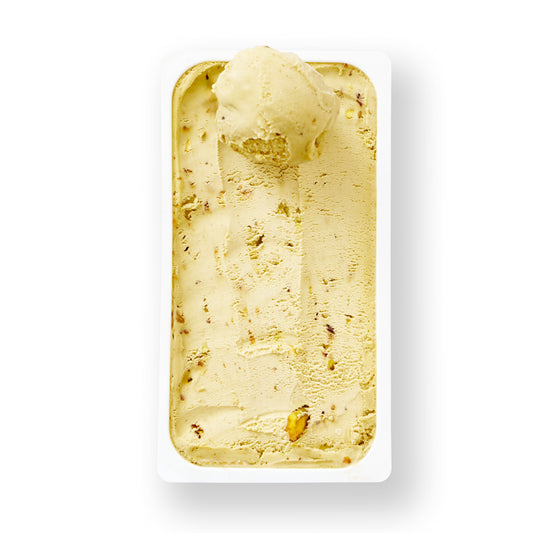 Grand pot de glace pistache