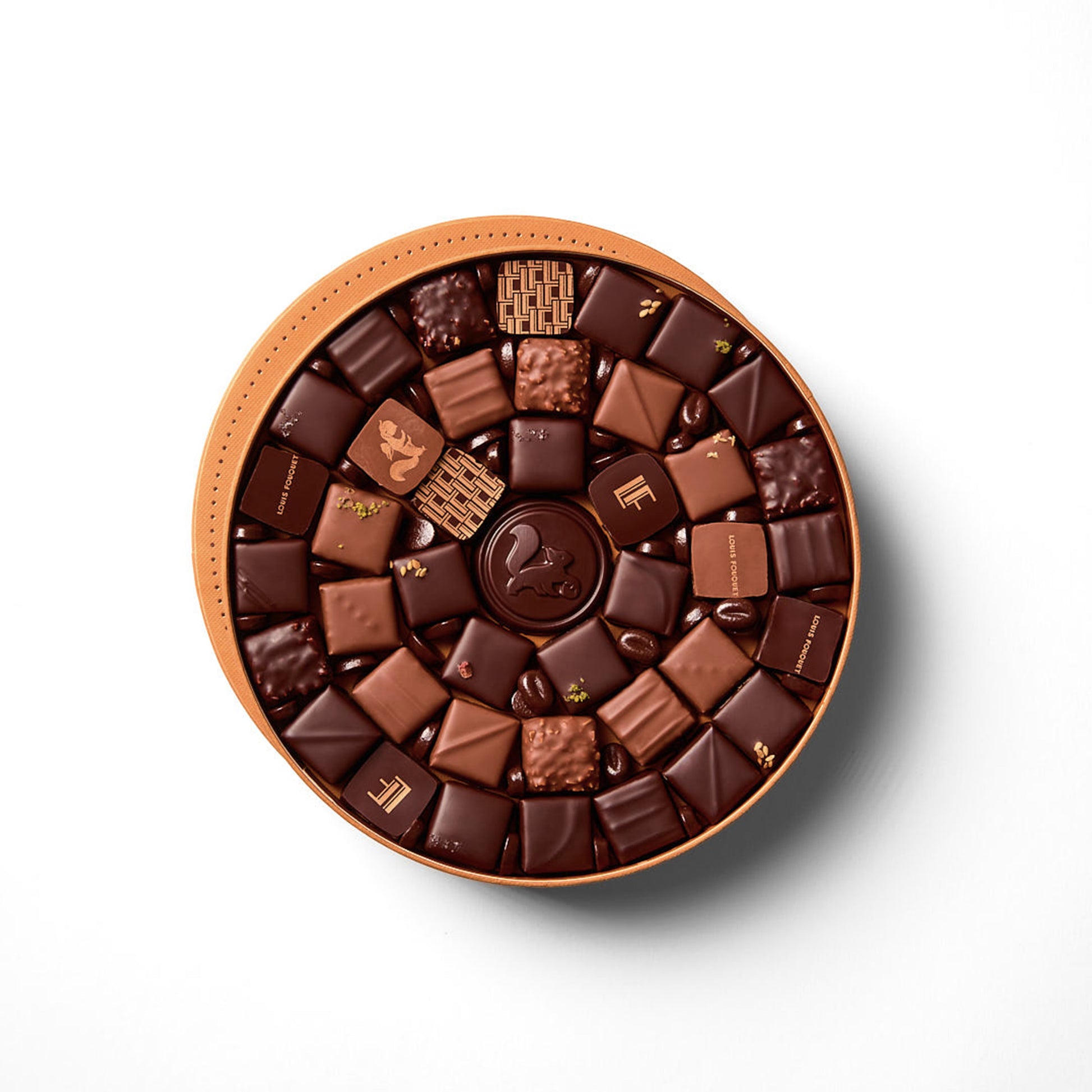 Boîte de 43 chocolats assortis – LOUIS FOUQUET