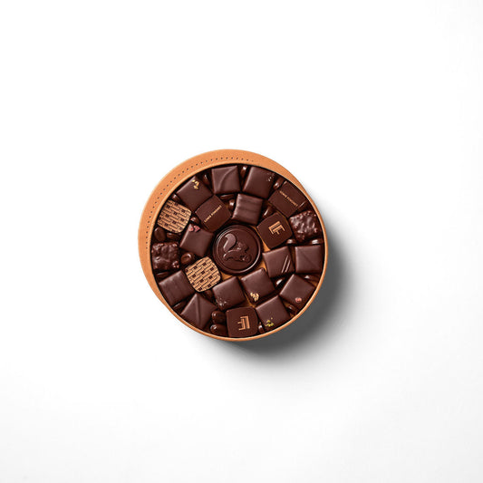 Box of 23 dark chocolates