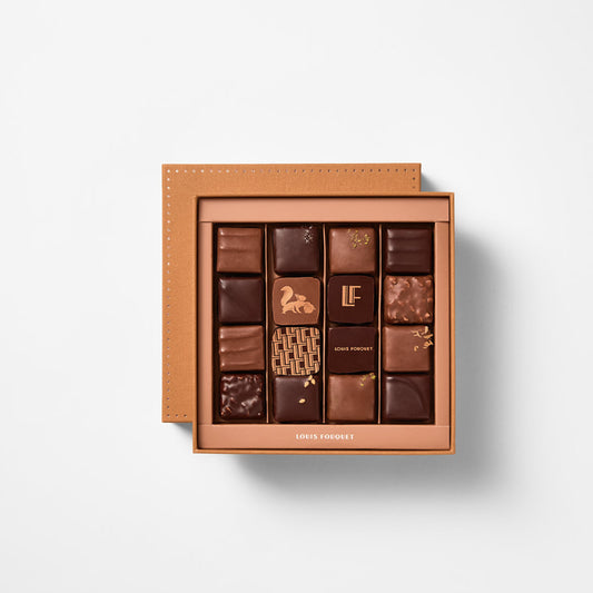 Boîte de 16 chocolats assortis