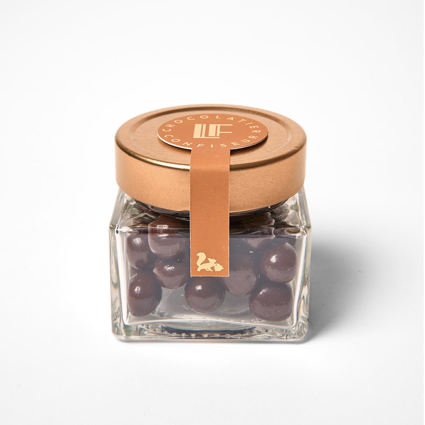 Grand pot de noisettes chocolatés - noir