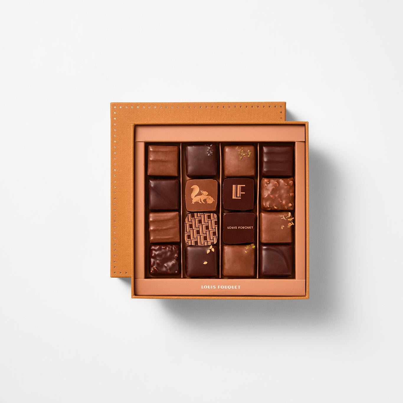 La boite de 16 chocolats