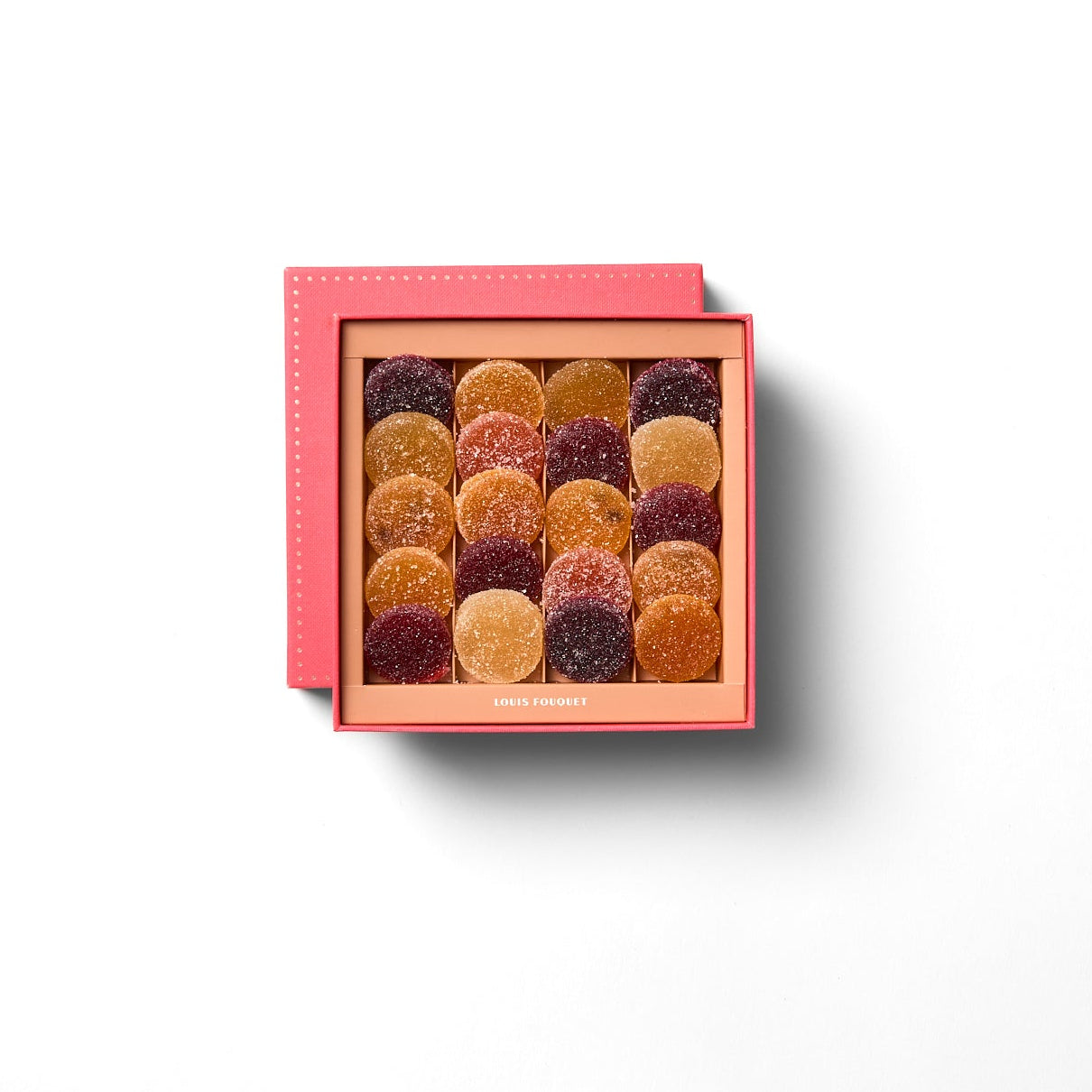 La boite de 20 pâtes de fruit