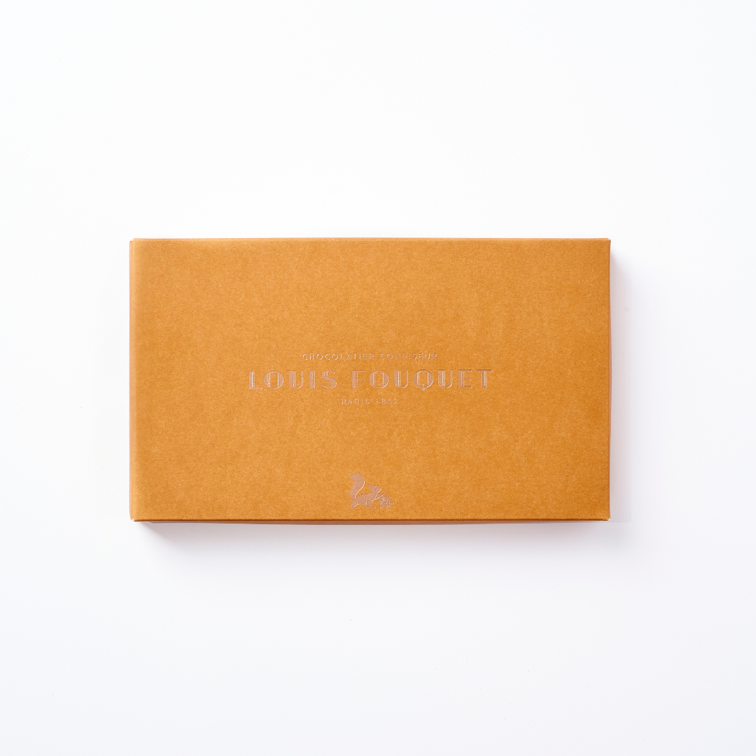 La boîte de 12 guimauves fermée