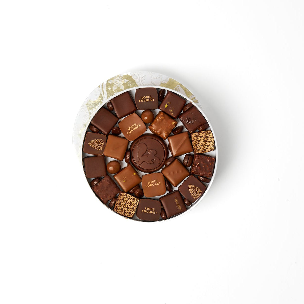 La petite boite ronde de noel