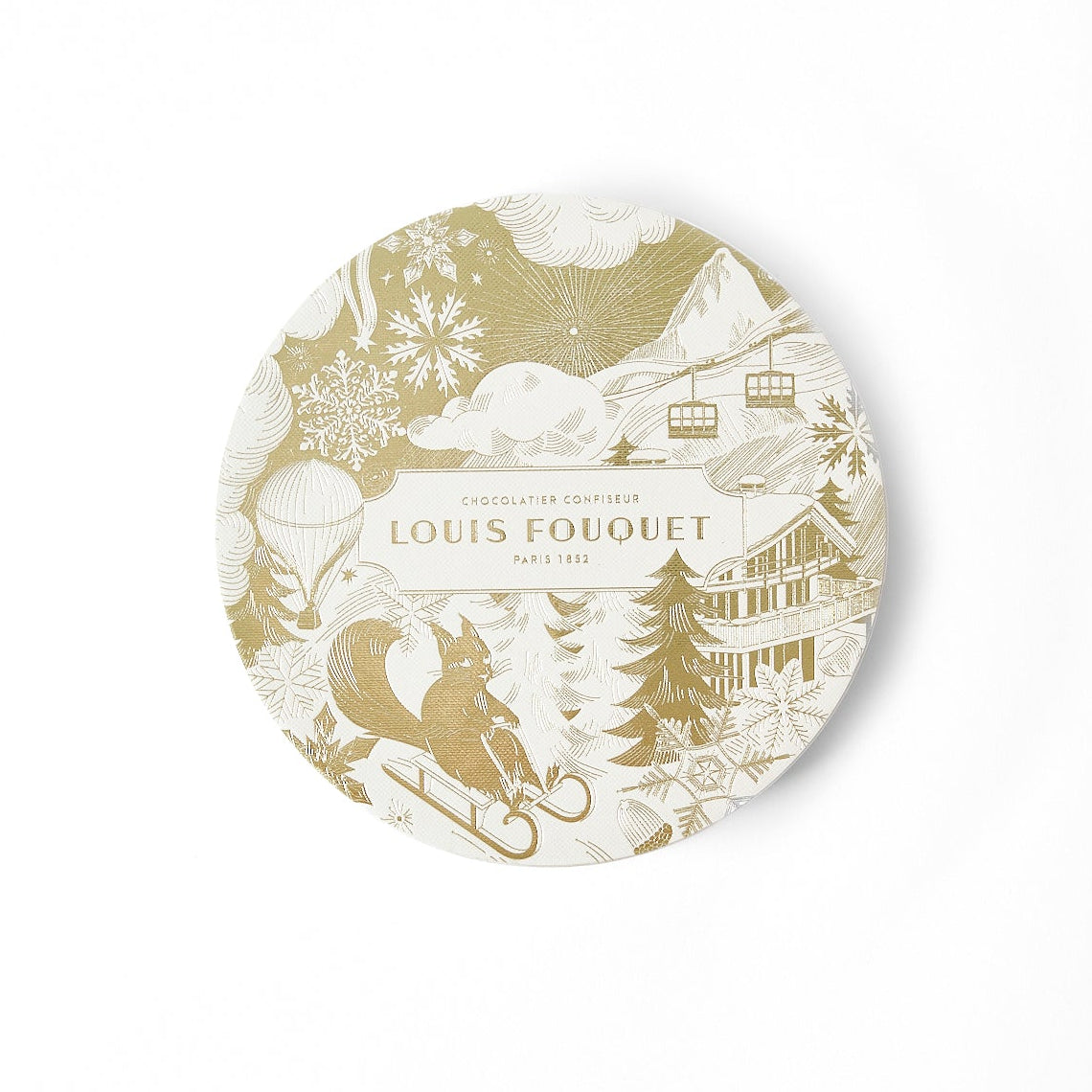 La petite boite ronde de noel