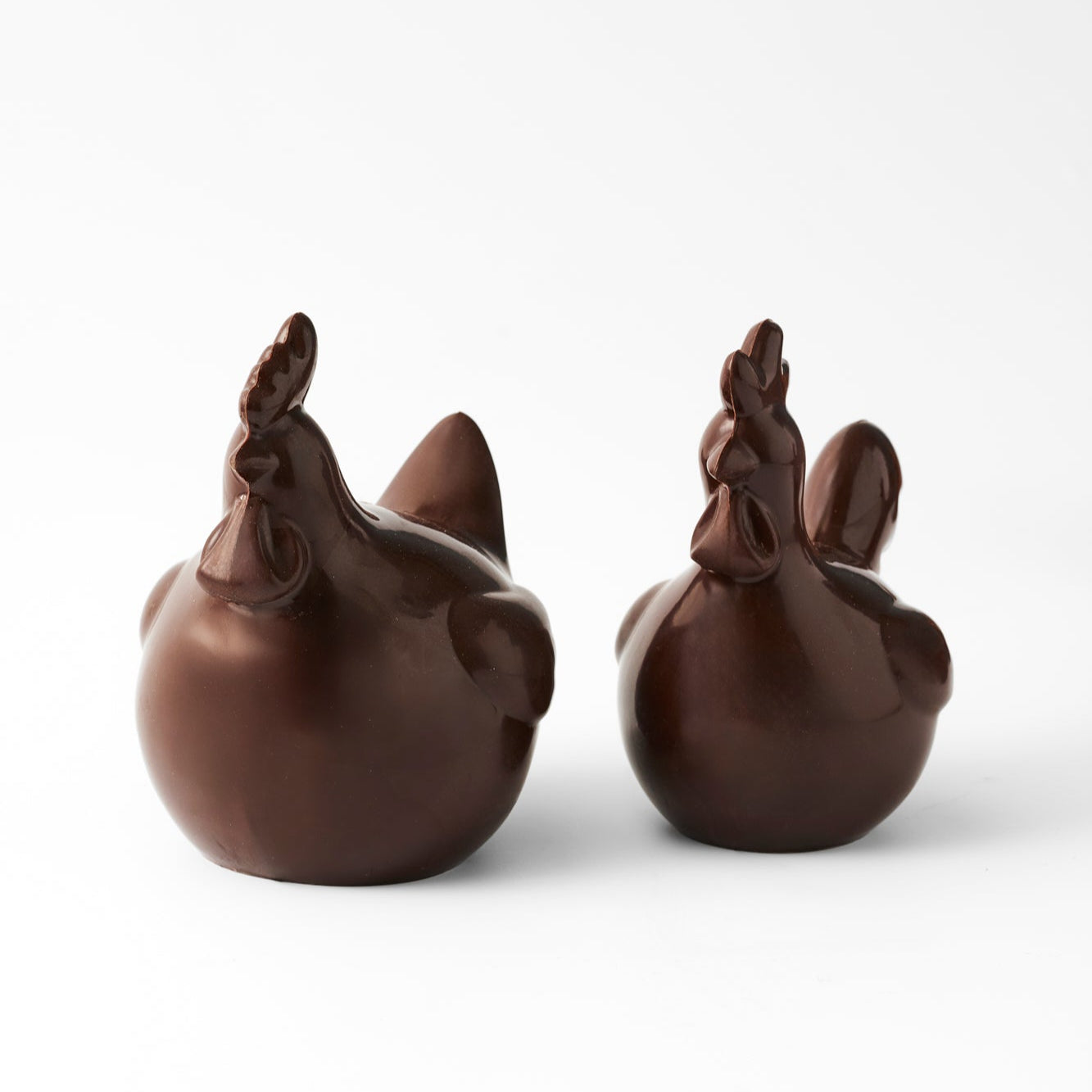 Les poules de paques en chocolat Grand Cru