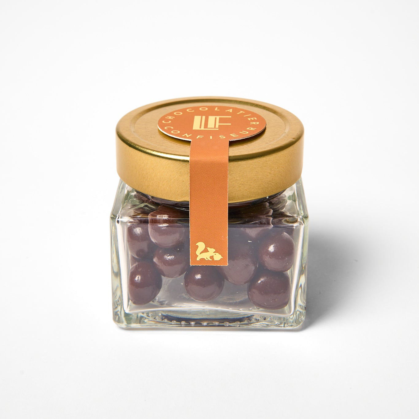 Pot de noisettes enrobées de chocolat Grand Cru