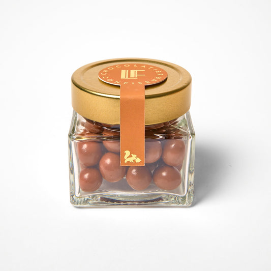 Pot de noisettes enrobées de chocolat Grand Cru