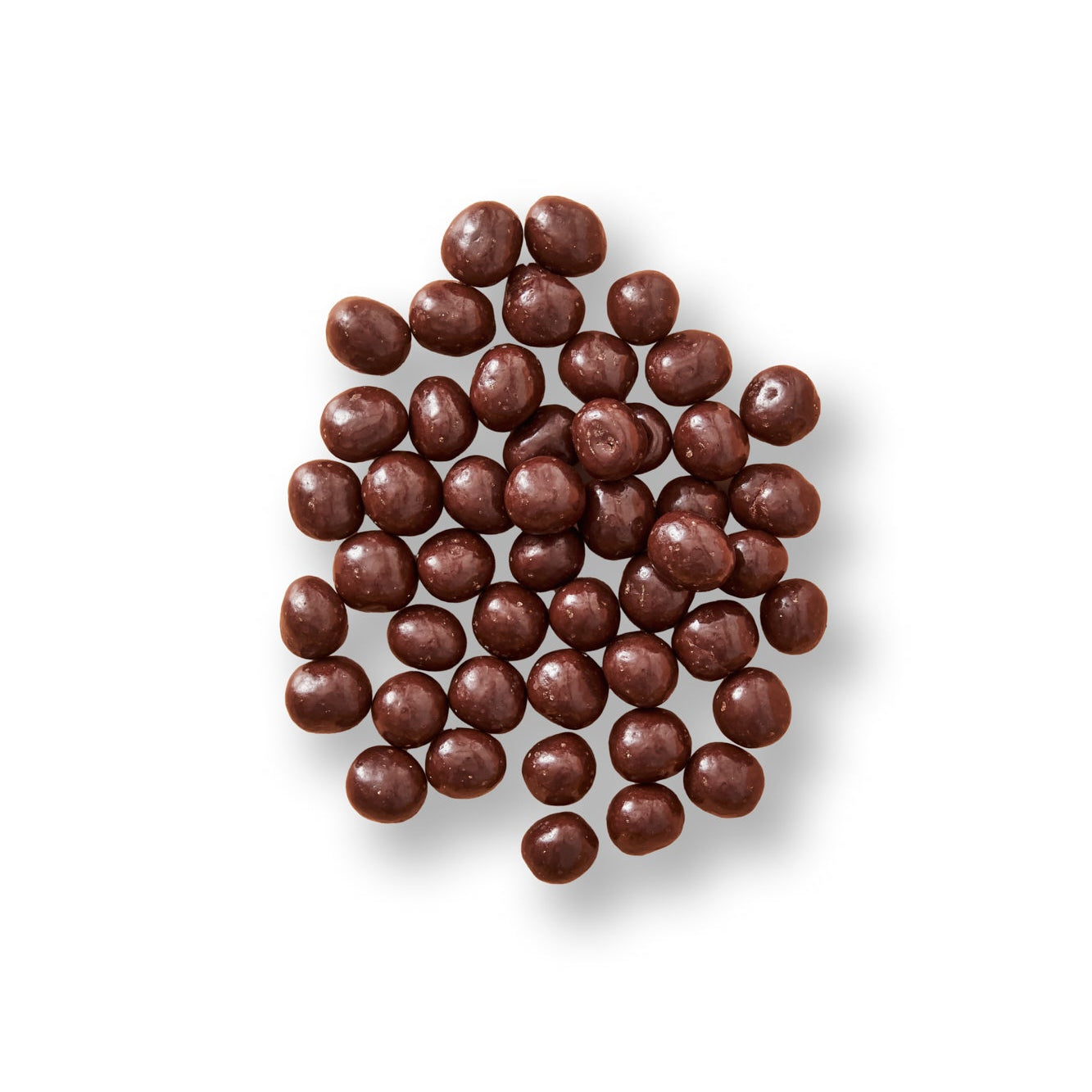Noisettes enrobées de chocolat noir