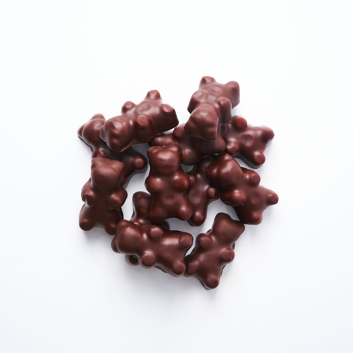 Oursons à la guimauve enrobés de chocolat grand cru