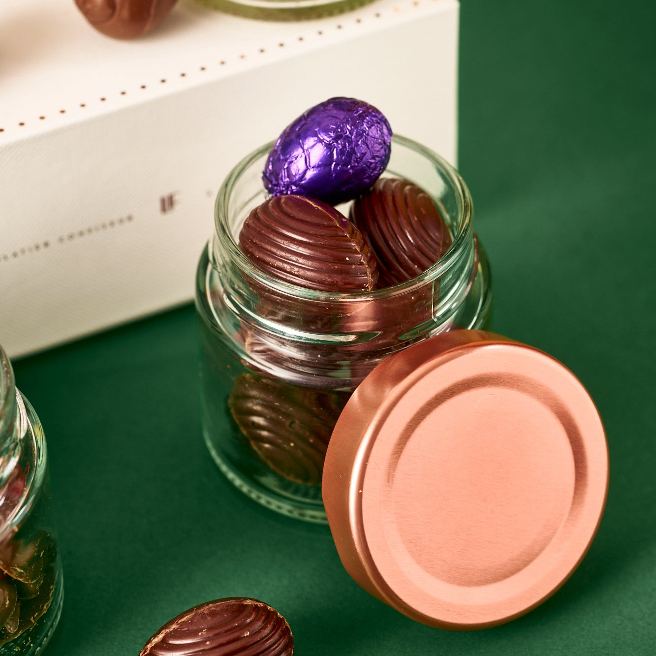 Photo oeuf de paques praline