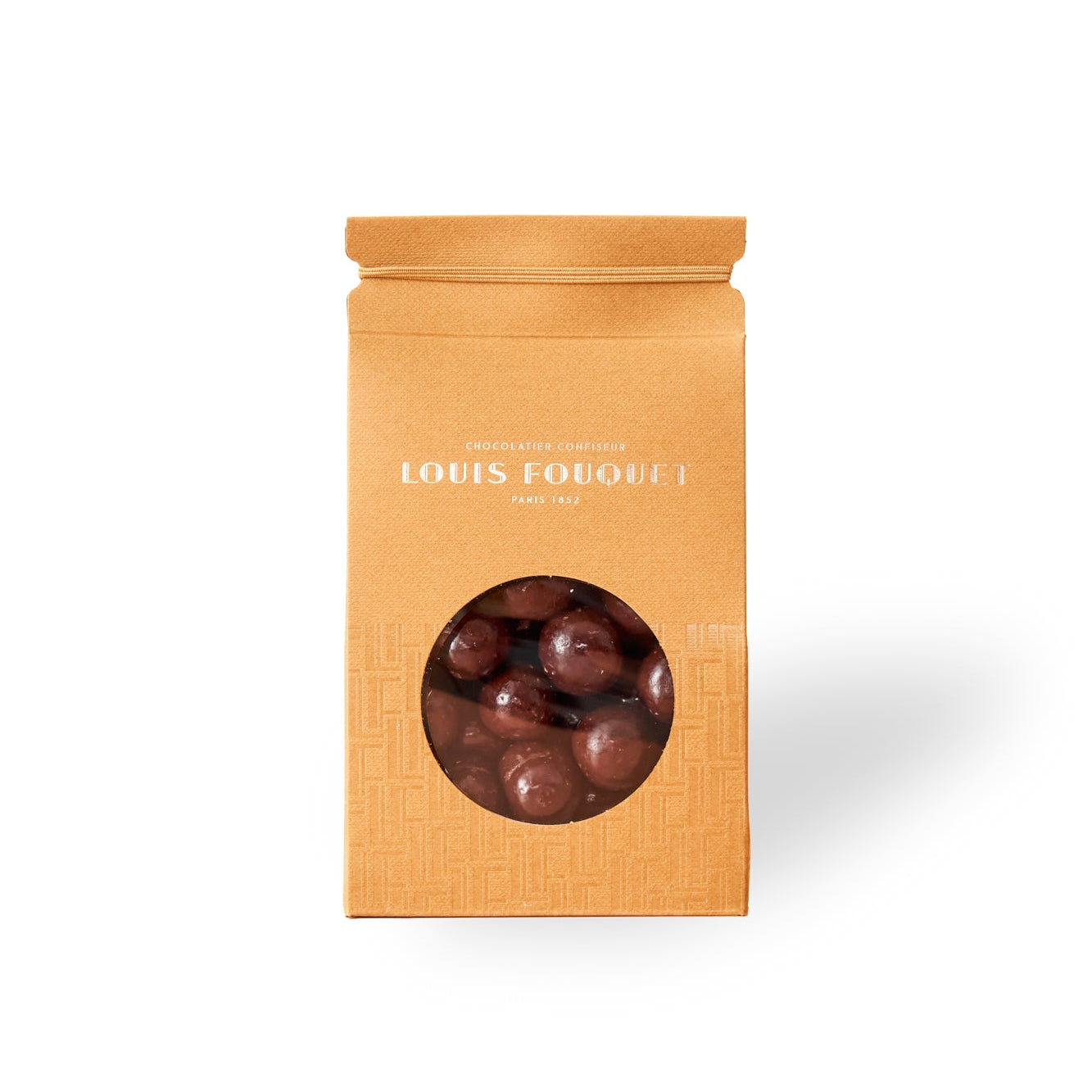 Pochette noisette enrobée de chocolat lait