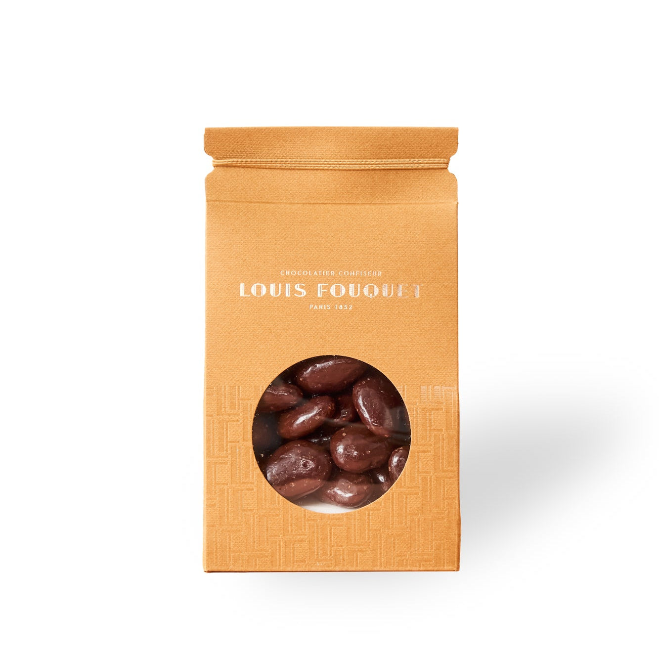 Pochon d'amandes enrobées de chocolat