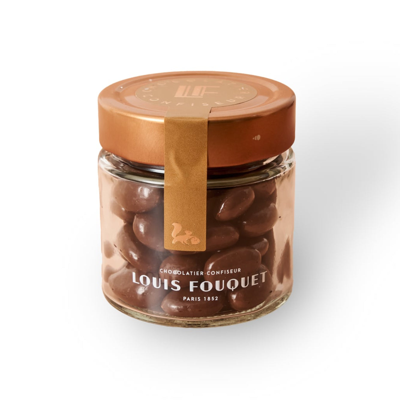 Pot d'amandes enrobées de chocolat Grand Cru