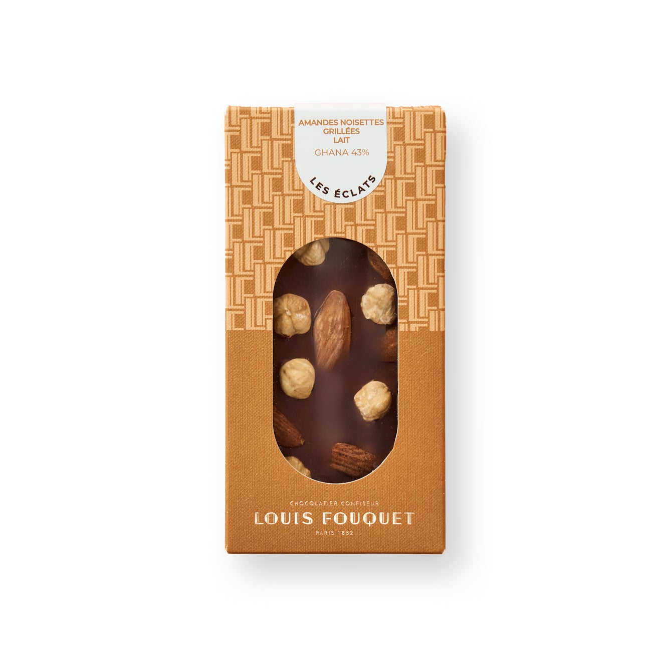 Tablette amandes noisettes grillées