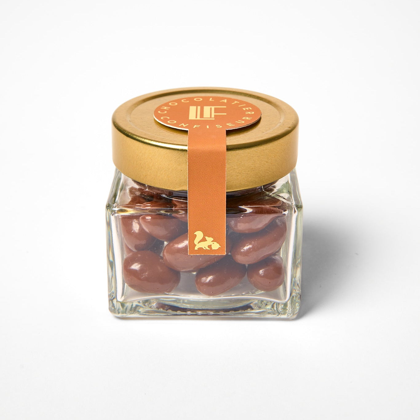 Pot d'amandes enrobées de chocolat Grand Cru