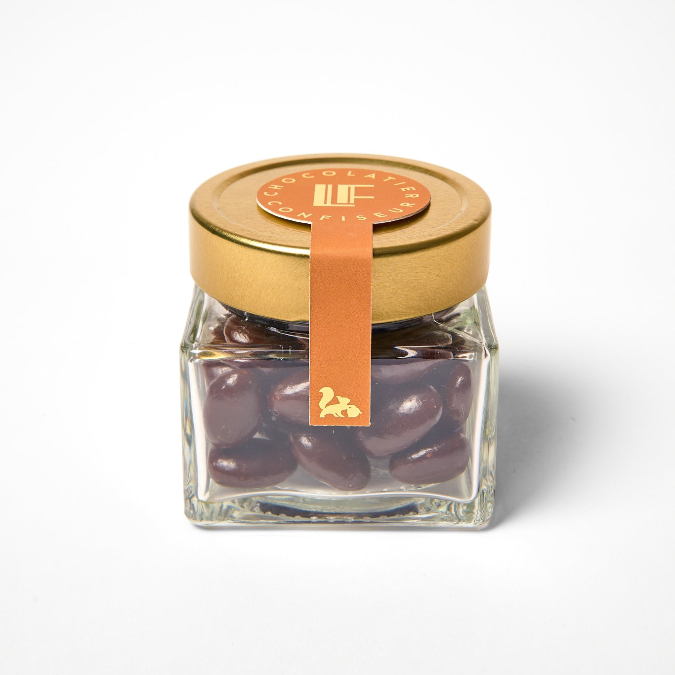 Pot d'amandes enrobées de chocolat Grand Cru