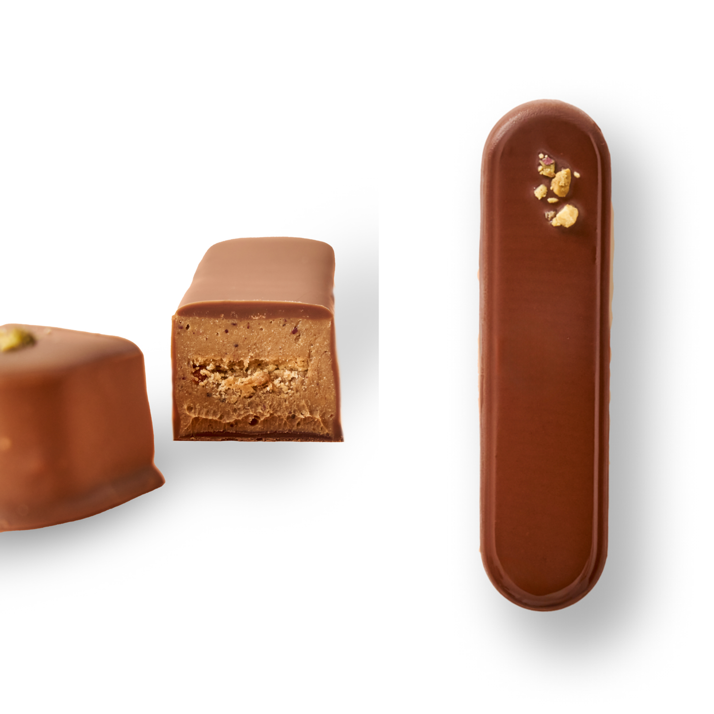 bouchée pistache lait