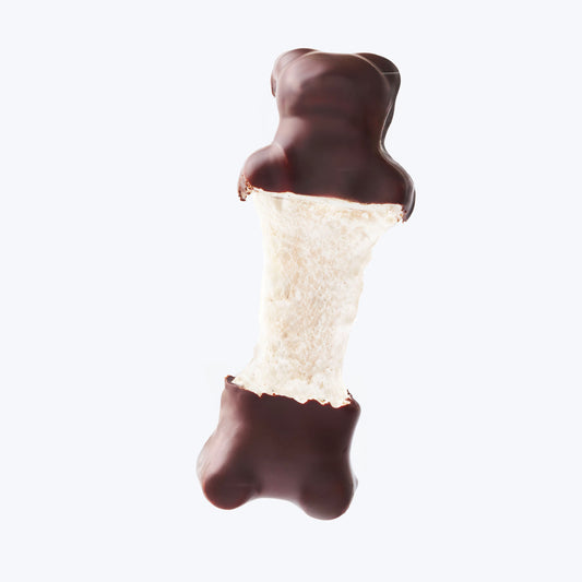 ourson en guimauve enrobé de chocolat