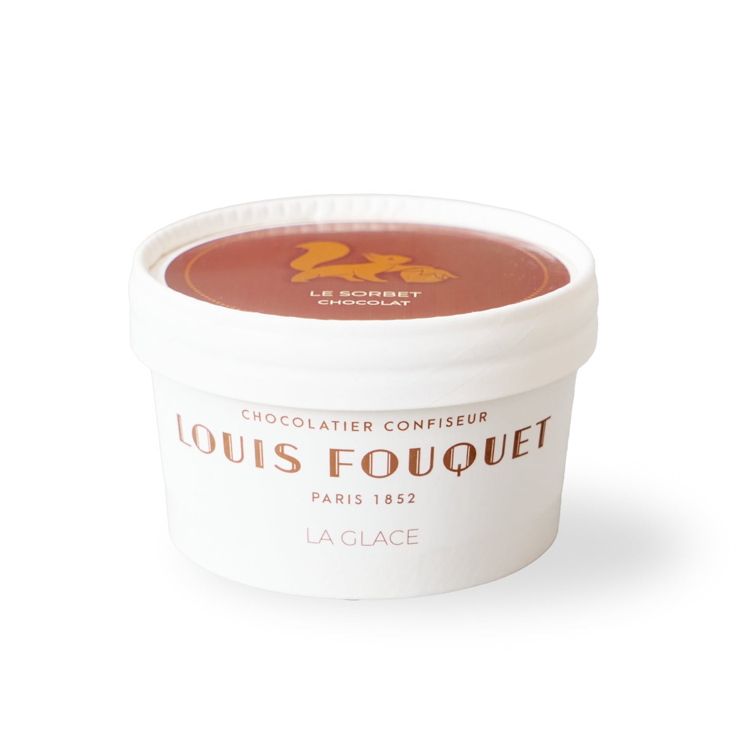 petit pot de glace - chocolat